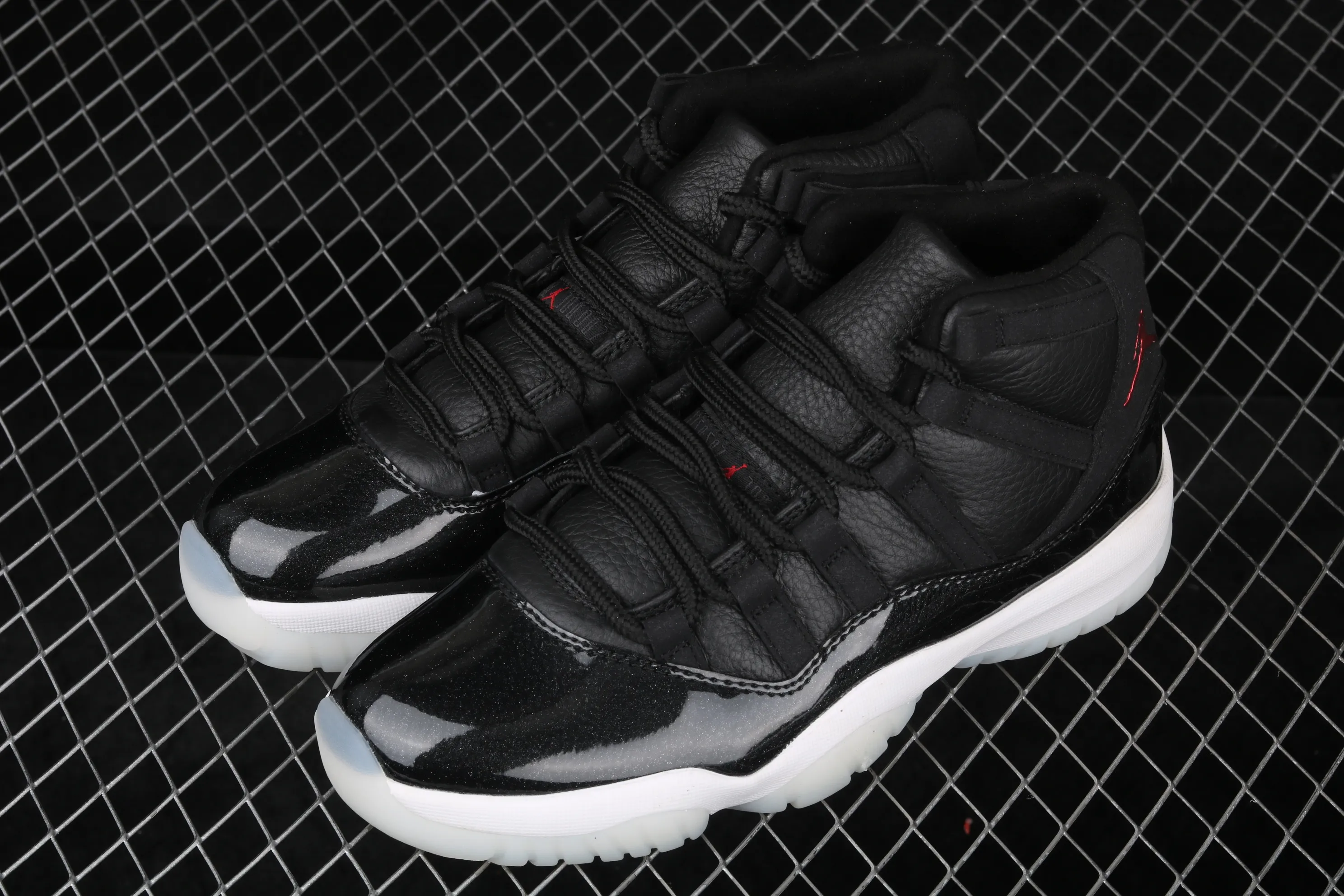 All categories Air Jordan Jordan series basketball shoes Air Jordan 11 Air Jordan 11 "72-10" AJ11 Joe 11 Devil basketball shoes 378037-002 First layer genuine carbon